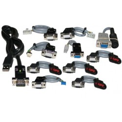 Interfejs gazu LPG PRO USB 10 rodzajów wtyków